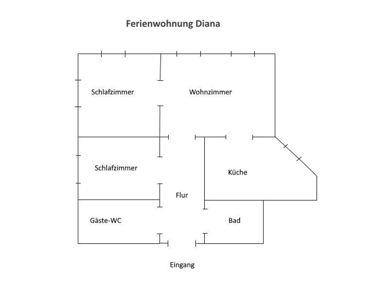 Ferienwohnung Diana Wilhelmshaven Extérieur photo